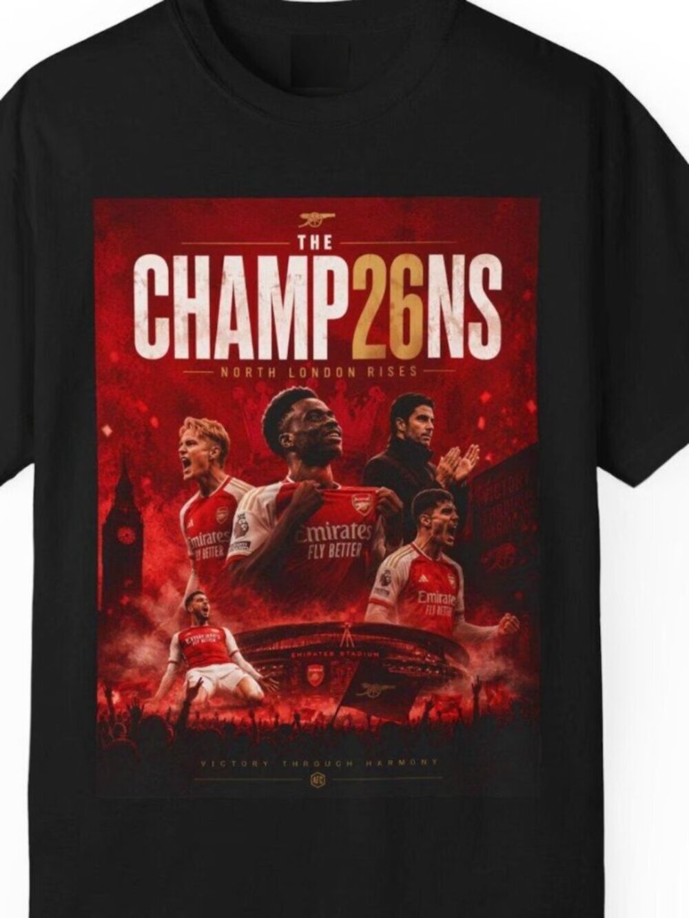 Arsenal tee Arsenal tshirt saka tee odegard tee arsenal fan Arsenal gift